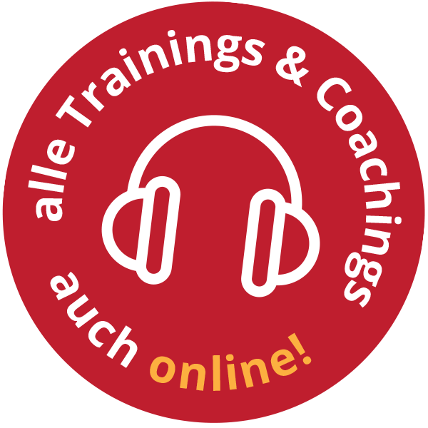 Alle Trainings und Coachings auch online